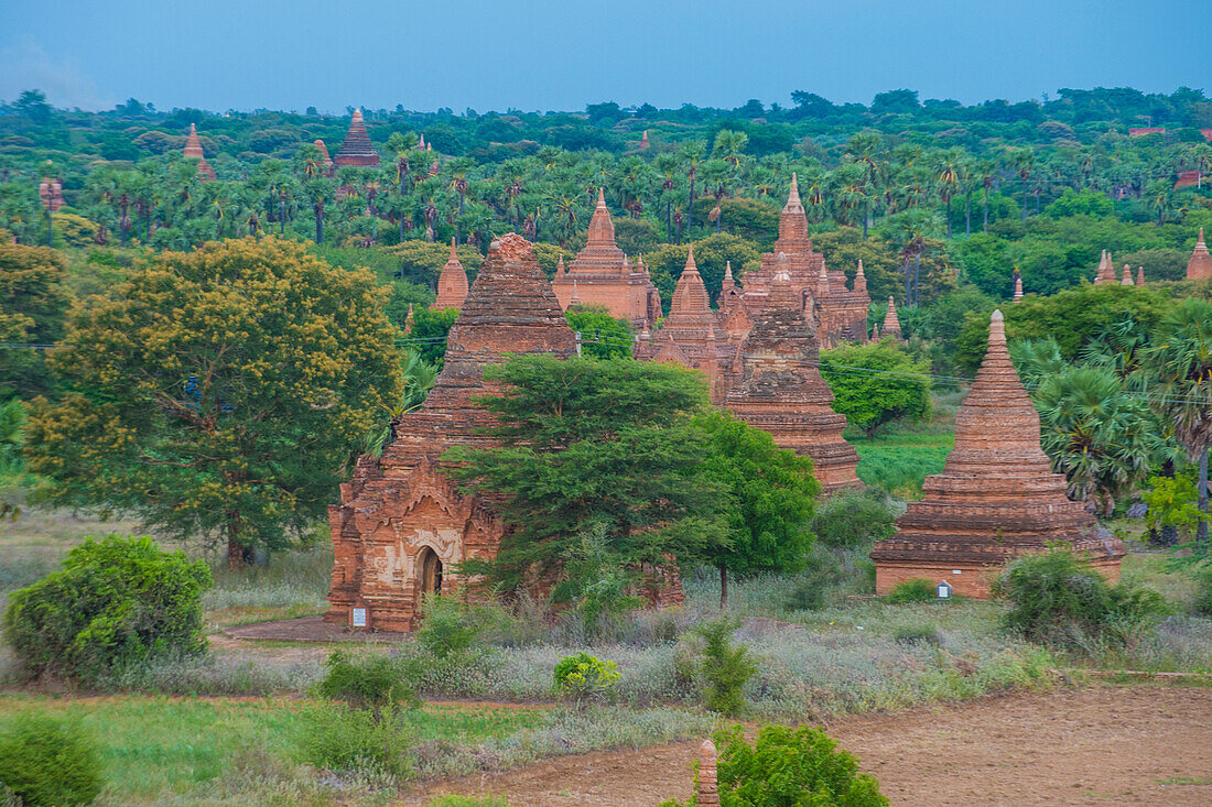 Die Tempel von Bagan in Myanmar.