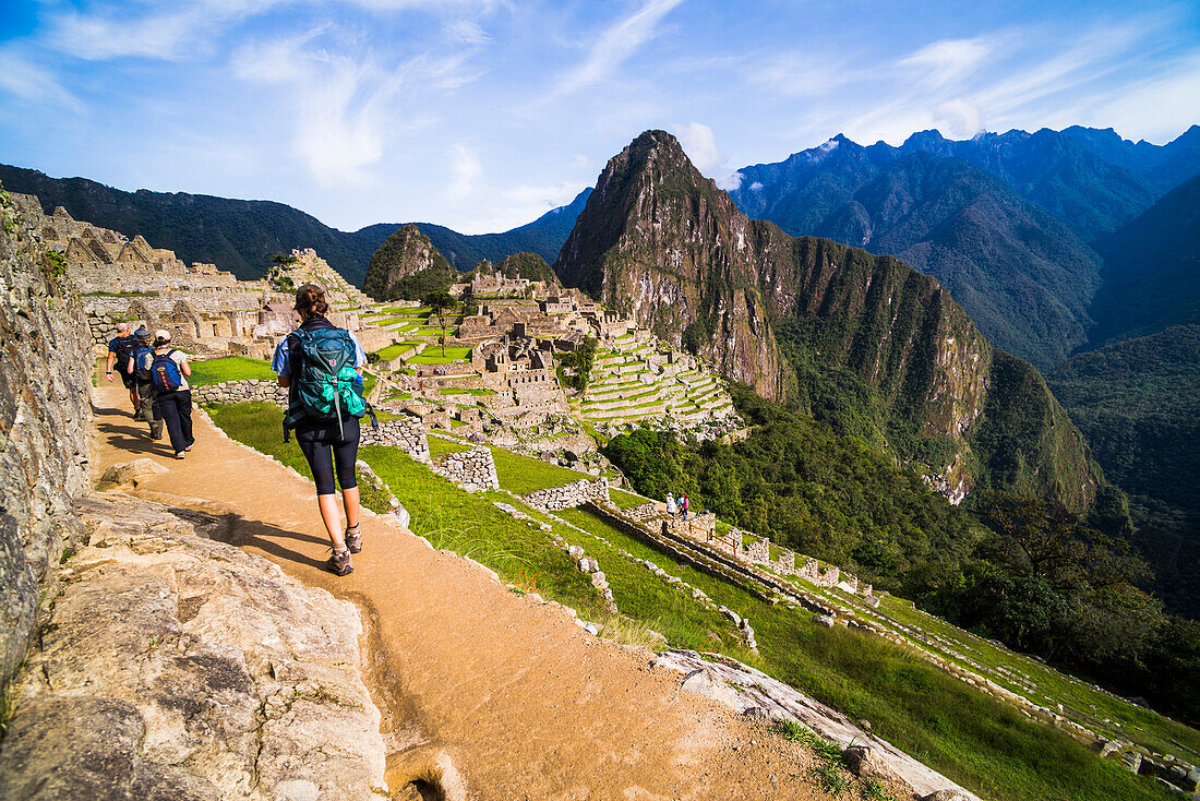 Machu Picchu Inca ruins, Cusco Region, Peru