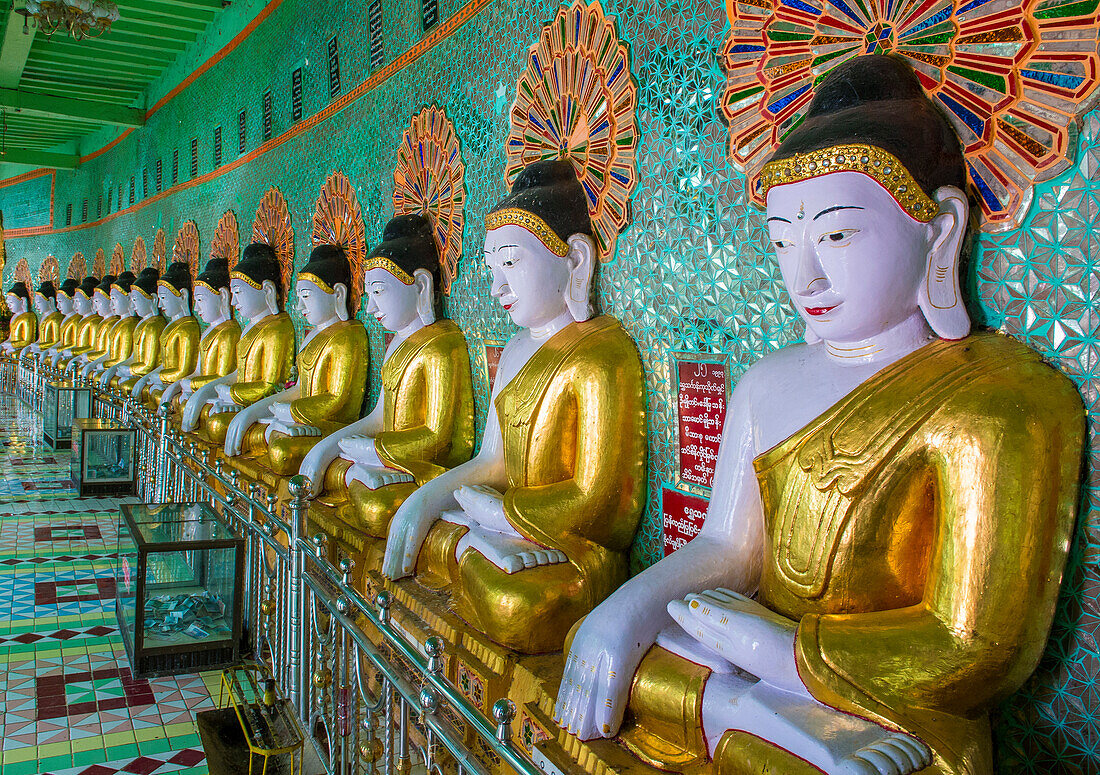 Umin Thounzeh temple in myanmar
