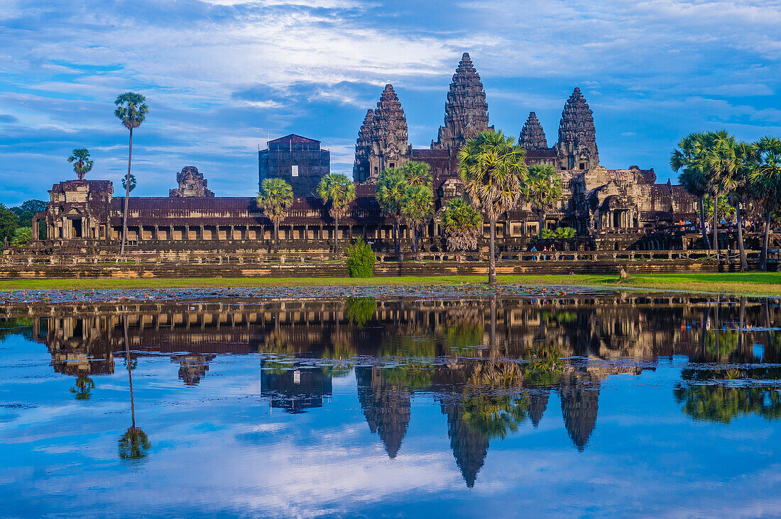 The Angkor Wat Temple in Siem Reap Cambodia