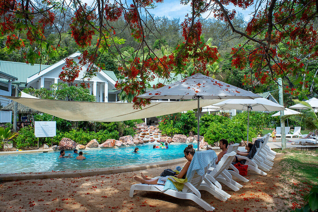 Pool at Malolo Island Resort and Likuliku Resort, Mamanucas island group Fiji