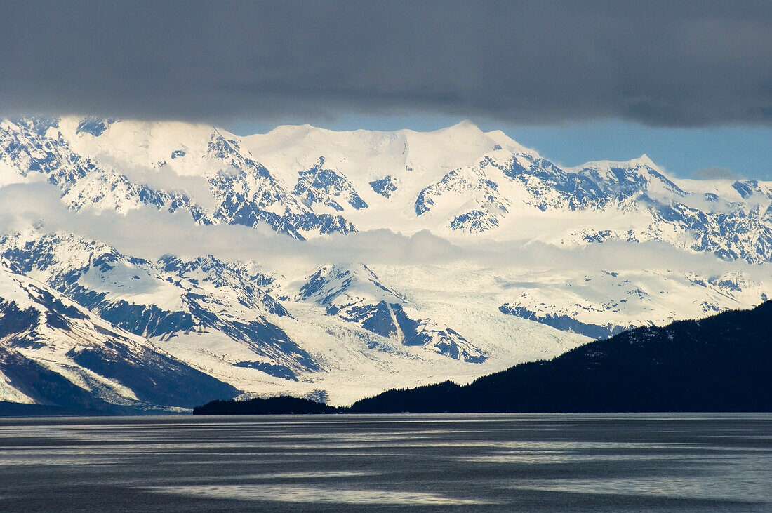 Chugach Mountains and College Fjord, Prince William Sound, Alaska.