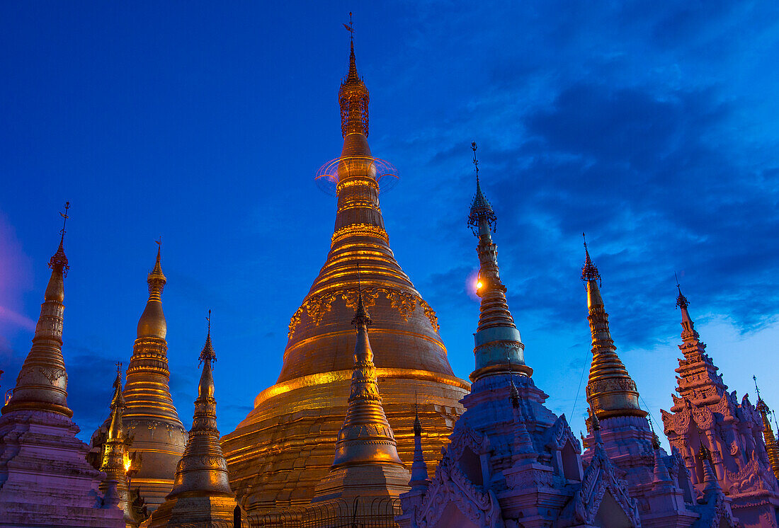 Shwedagon-Pagode in Yangon, Myanmar