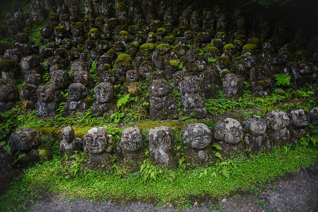 Buddhistischer Tempel Otagi Nenbutsu-ji im Stadtteil Arashiyama in Kyoto, Japan