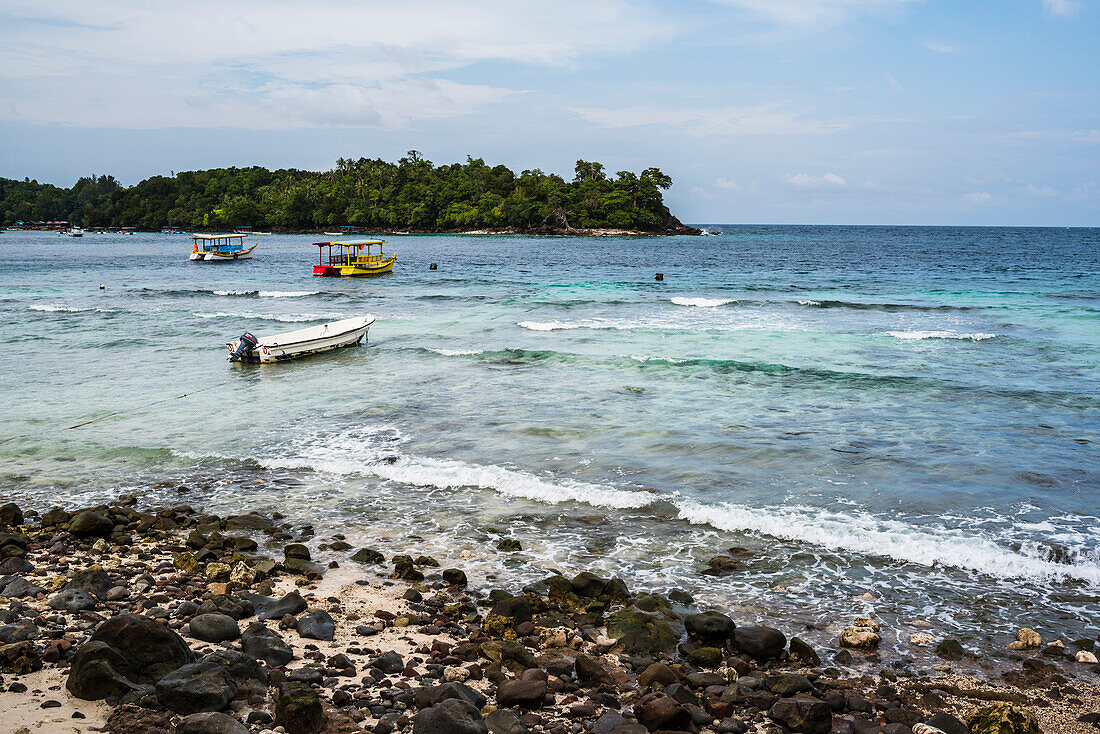 Iboih Bay, Insel Pulau Weh, Provinz Aceh, Sumatra, Indonesien