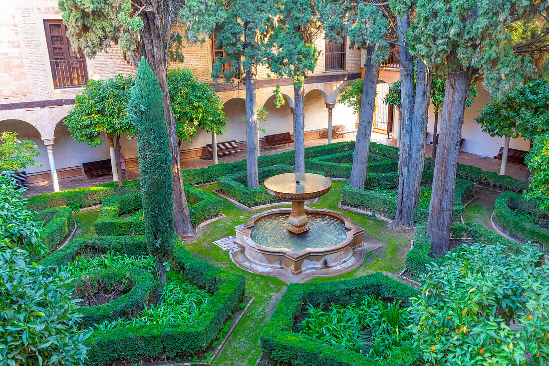 Die Alhambra, UNESCO-Welterbestätte, Granada, Andalusien, Spanien, Europa