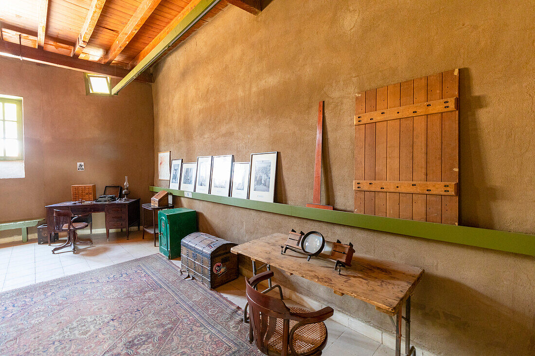 The Archaeologist and Egyptologist Howard Carter's House, Luxor, Egypt, North Africa, Africa