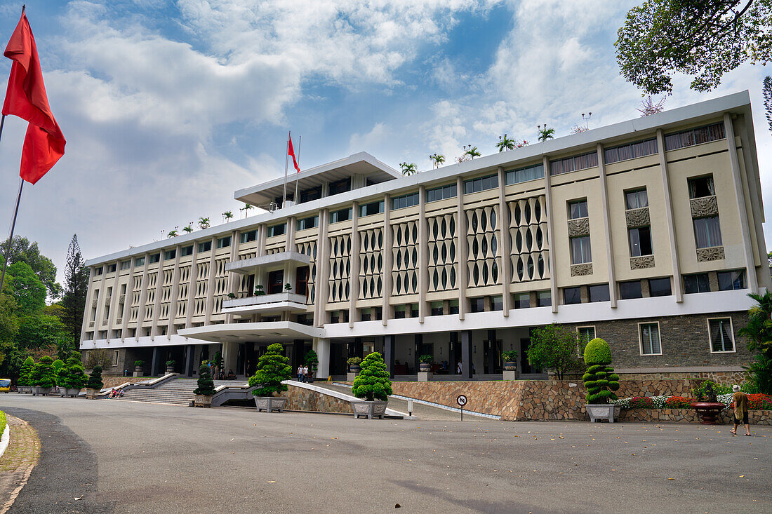 Wiedervereinigungspalast, Ho-Chi-Minh-Stadt, Vietnam, Indochina, Südostasien, Asien