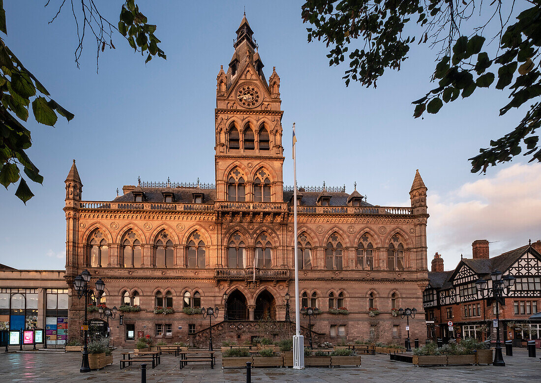 Chester Town Hall, Northgate Street, Chester, Cheshire, England, United Kingdom, Europe