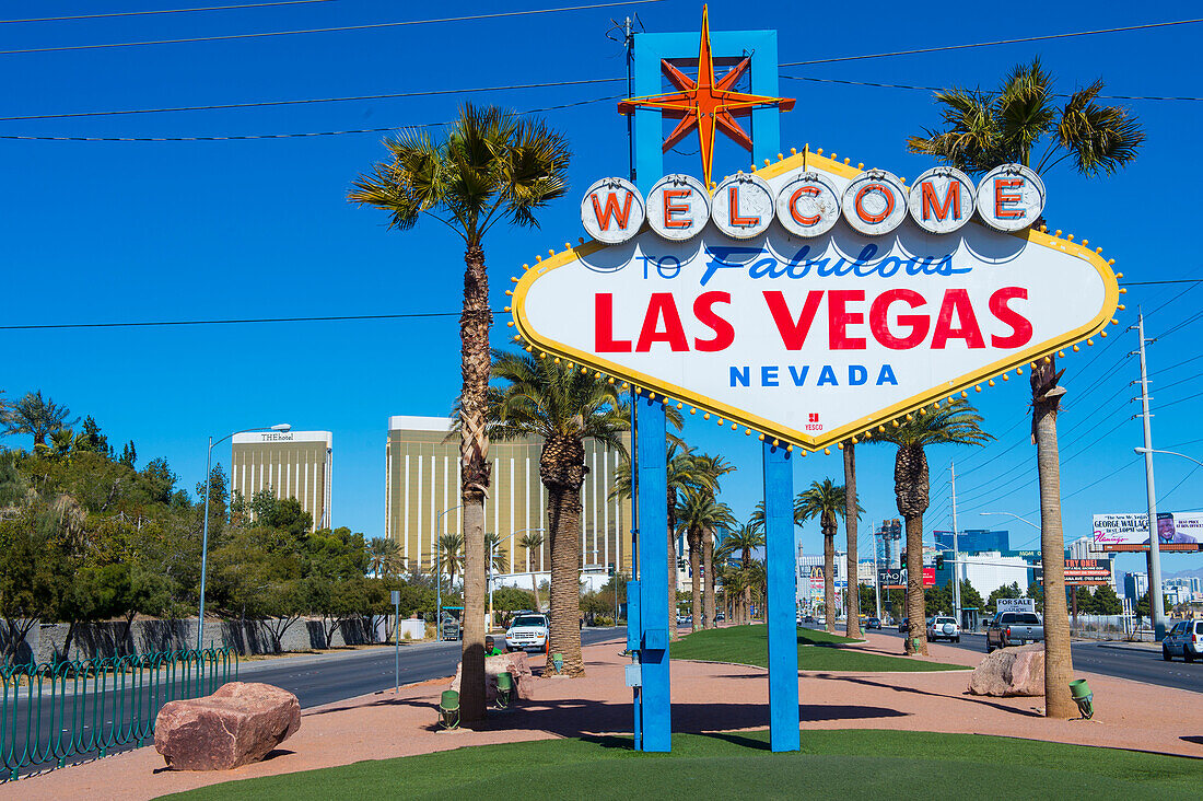 The Welcome to Las Vegas Sign in Las Vegas.