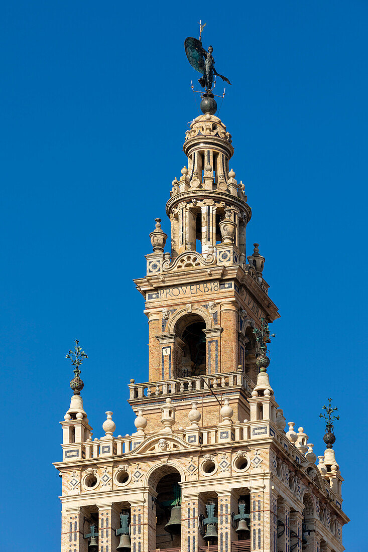 Seville Cathedral Exterior, UNESCO World Heritage Site, Seville, Andalusia, Spain, Europe