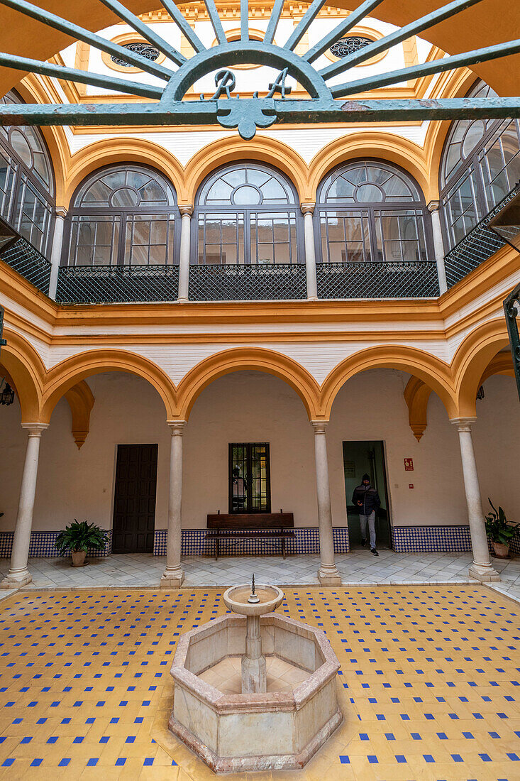 Alcazar of Seville, UNESCO World Heritage Site, Seville, Andalusia, Spain, Europe