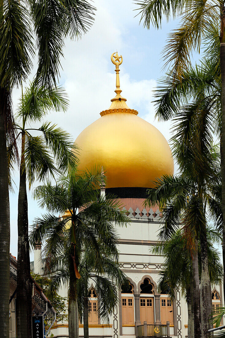 Die Sultan-Moschee (Masjid Sultan), Singapur, Südostasien, Asien