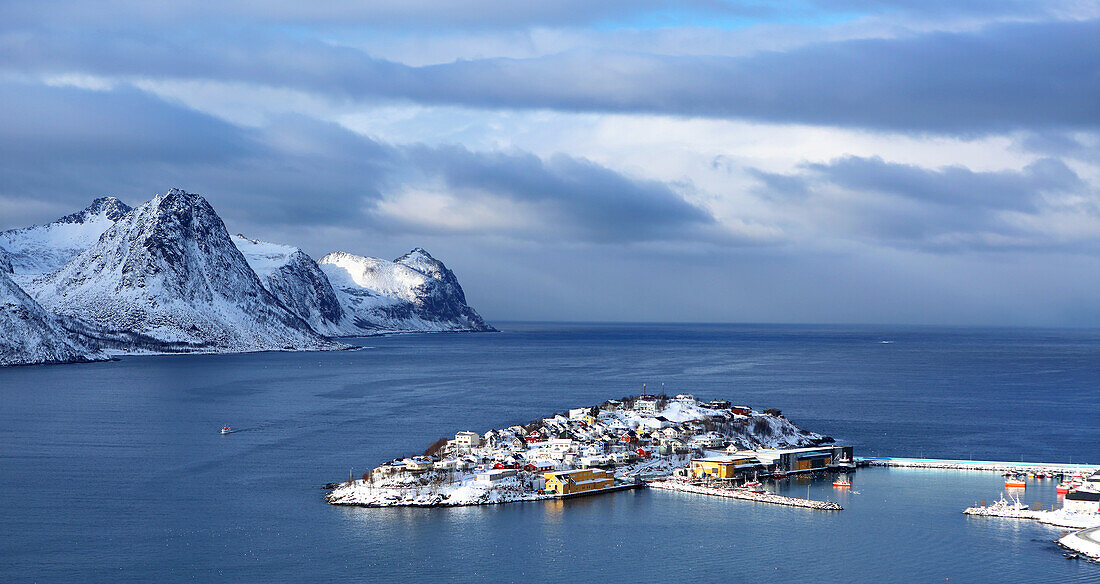 Insel Husoy, Senja, Troms og Finnmark, Nordwest-Norwegen, Skandinavien, Europa