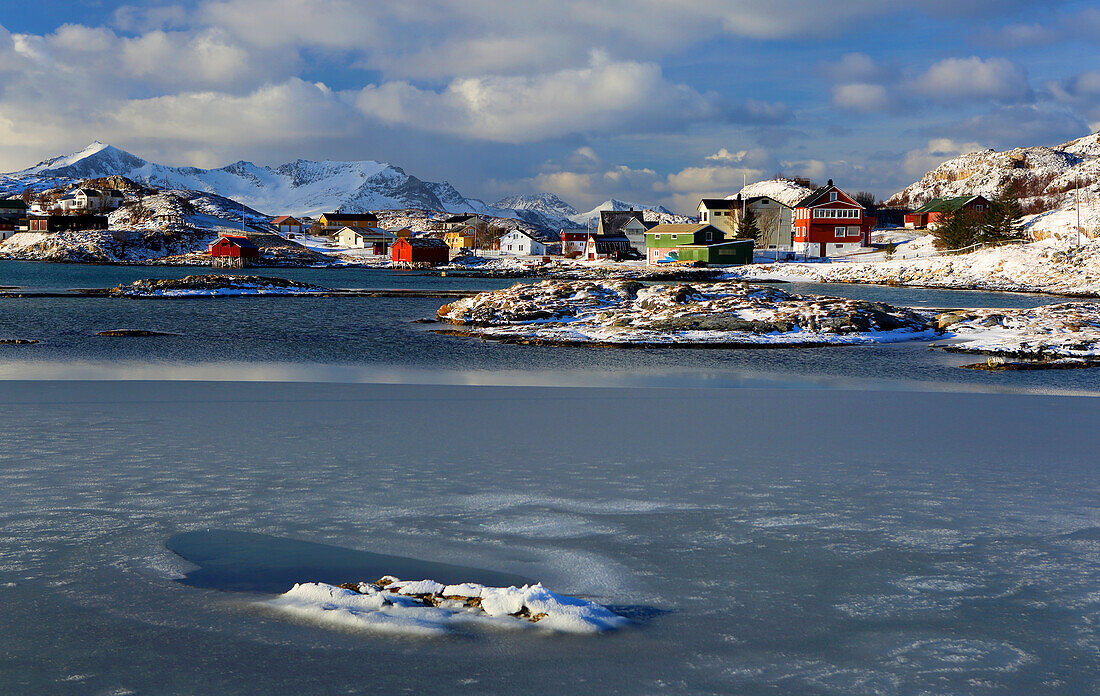 Sommaroy, Troms og Finnmark, Nordwest-Norwegen, Skandinavien, Europa