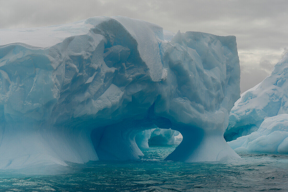 Icebergs, Pleneau Island, Antarctica, Polar Regions