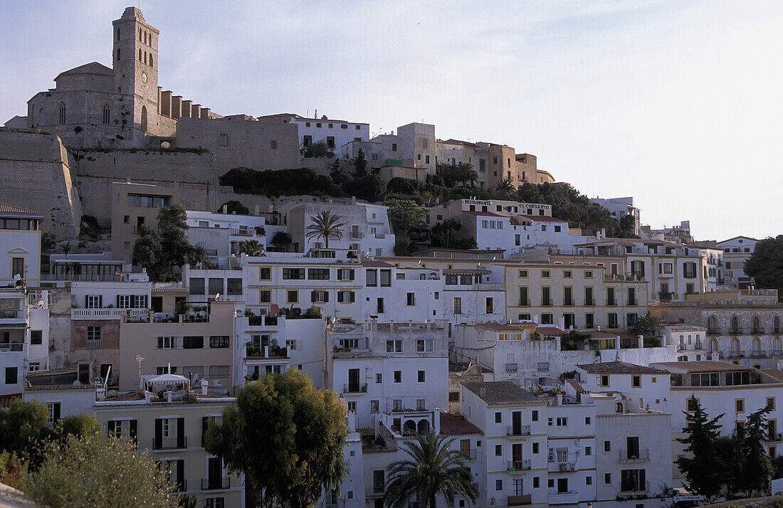 View From Inside Fortress Walls