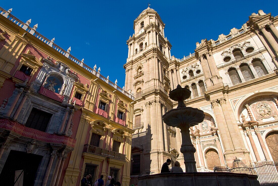 Palacio Episcopal And Cathedral