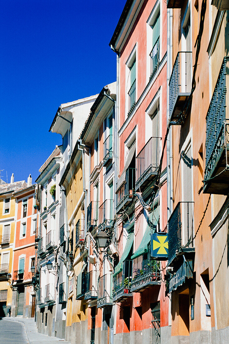 Painted Houses In Cuenca