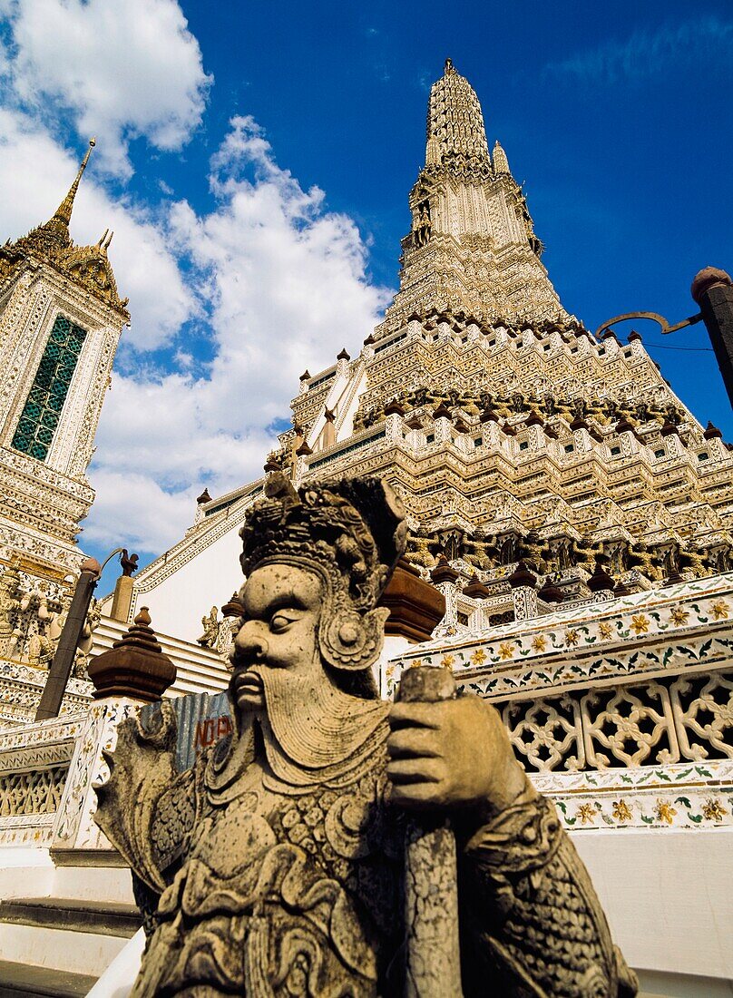 Statue At Wat Arun