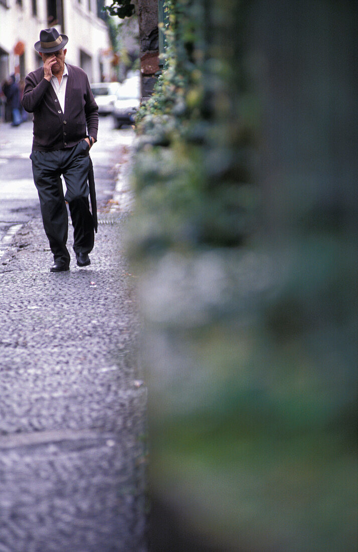 Man On Street, Funchal