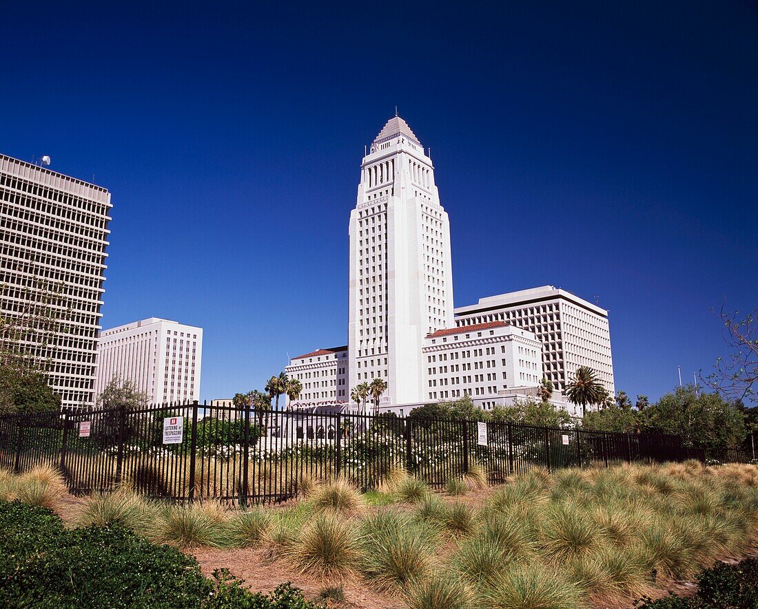 Rathaus im Stadtzentrum von Los Angeles