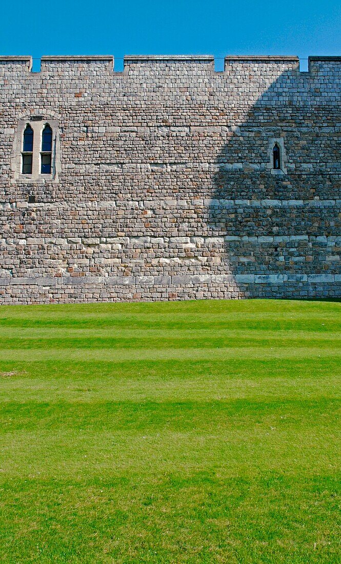 Defense Wall Of Windsor Castle