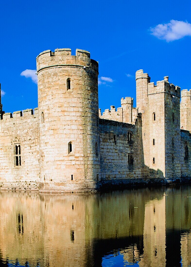 Bodiam Castle With Mote