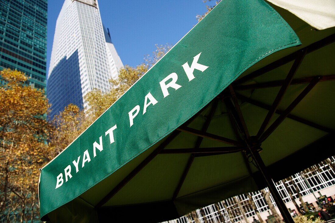 Bryant Park auf der 42Nd Street in Midtown Manhattan