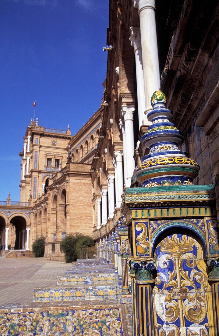 Plaza De Espana Designed By Anibal Gonzalez For 1929 Exhibition