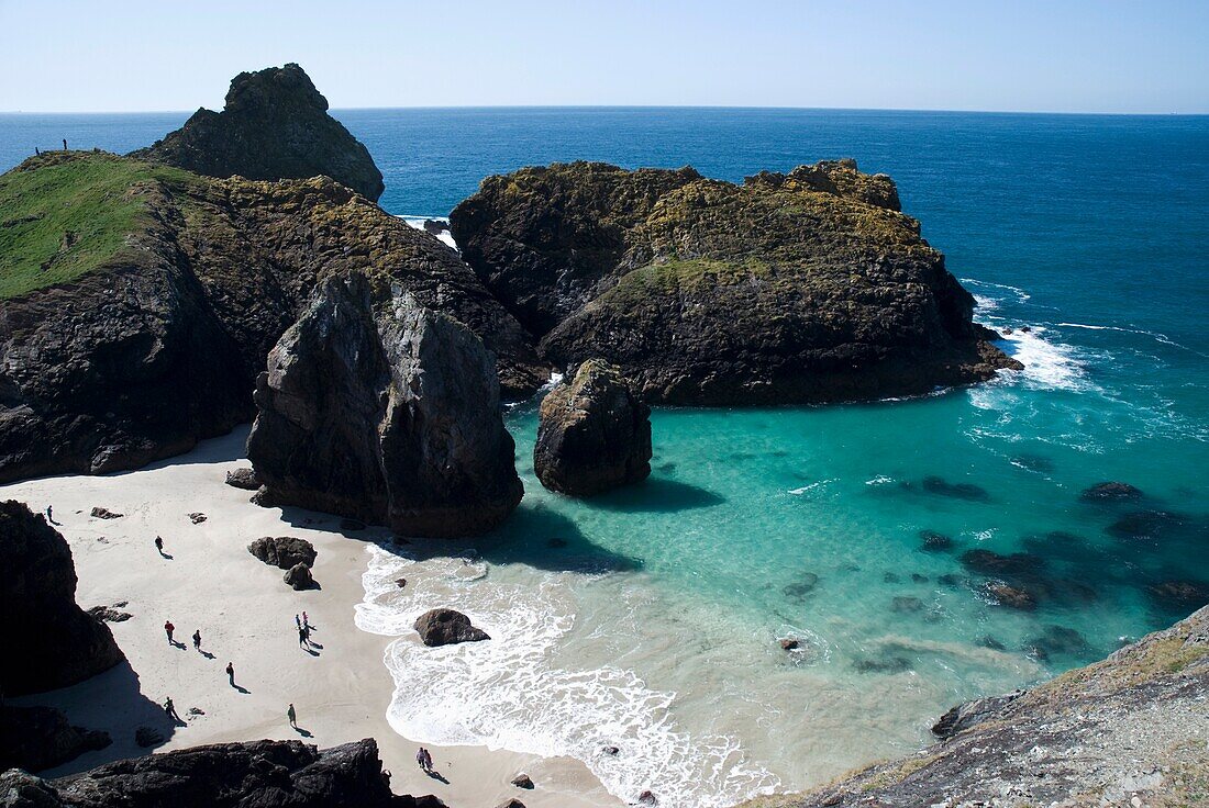 Beach And Cliffs