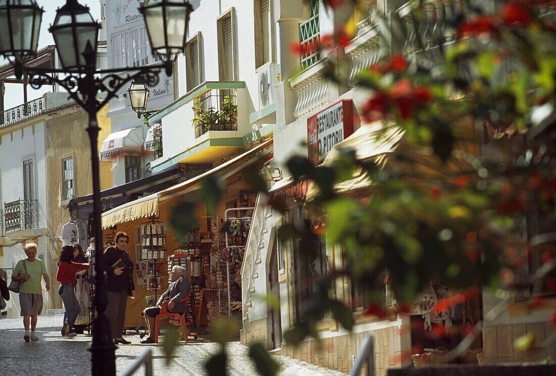 Cobbled Street - Albufeira