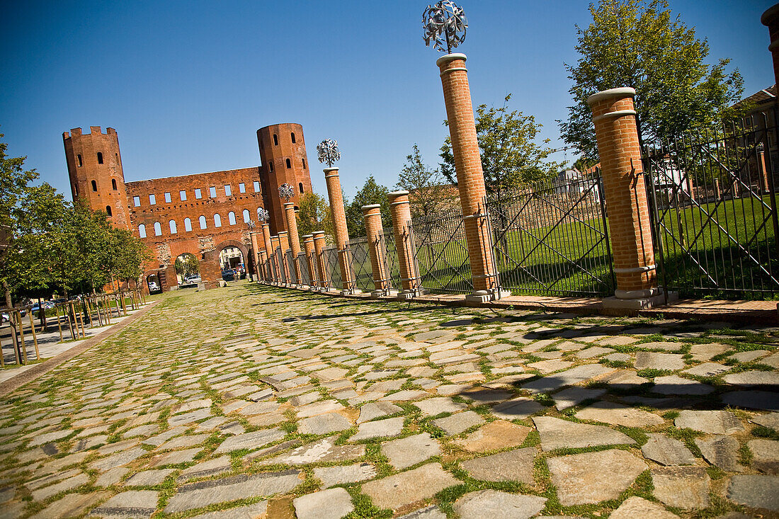 Porta Palatina, Turin,Piemont,Italy