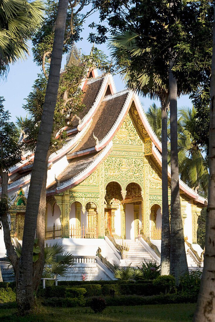 Wat Ho Prabang, Tempel auf dem Gelände des Königlichen Palastmuseums, Luang Prabang, Nordlaos