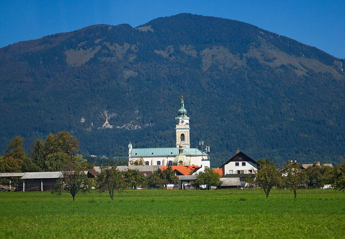 Rural Landscape With Church, Slovenia