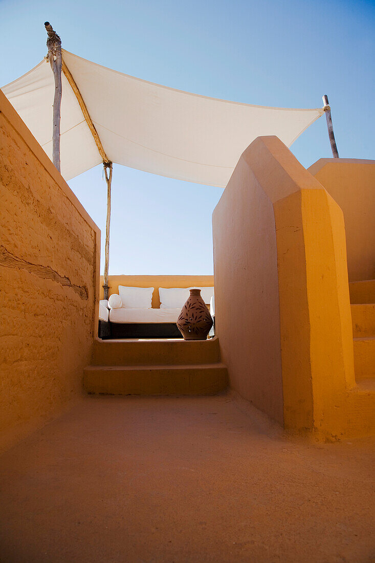 Treppe des Riad Dar Hanane, Marrakesch,Marokko