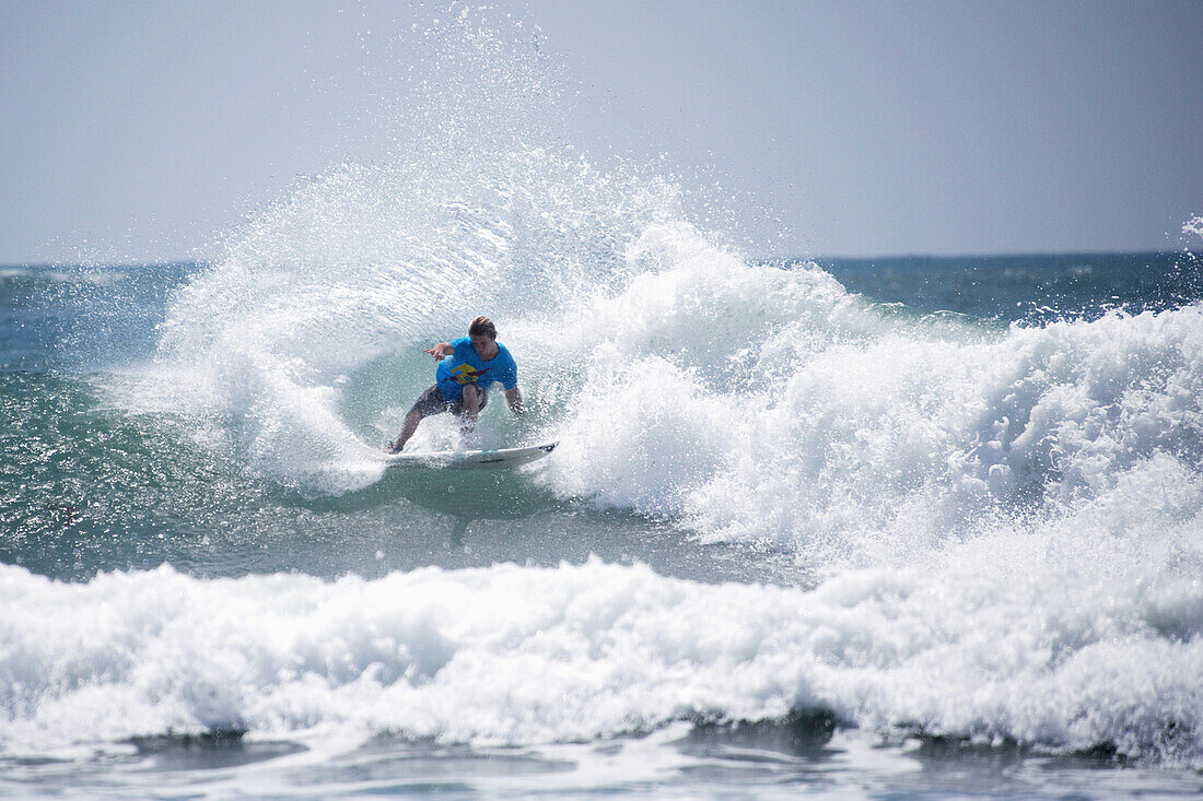 Man Surfing, Tanzania,East Africa