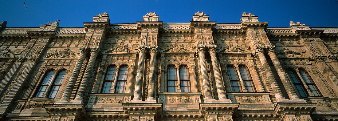 Exterior Of Dolmabahce Palace, Istanbul,Turkey