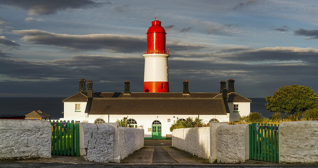 Souter-Leuchtturm, Marsden; South Shields, Tyne And Wear, England.