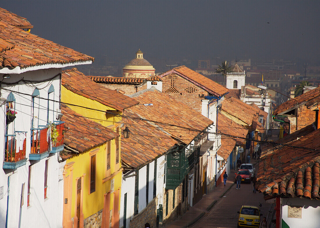Straßenszene; Bogota (Candelaria Altstadt) Kolumbien