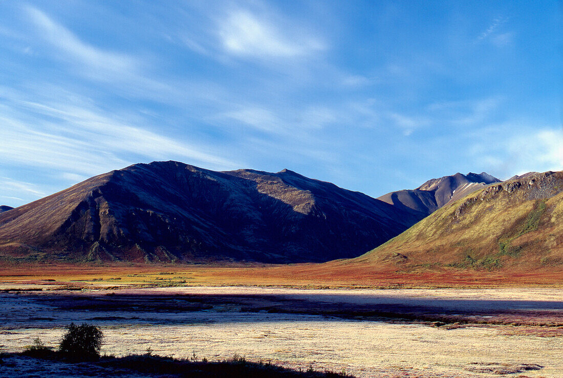 Mountains With Frost - Dempster Highway