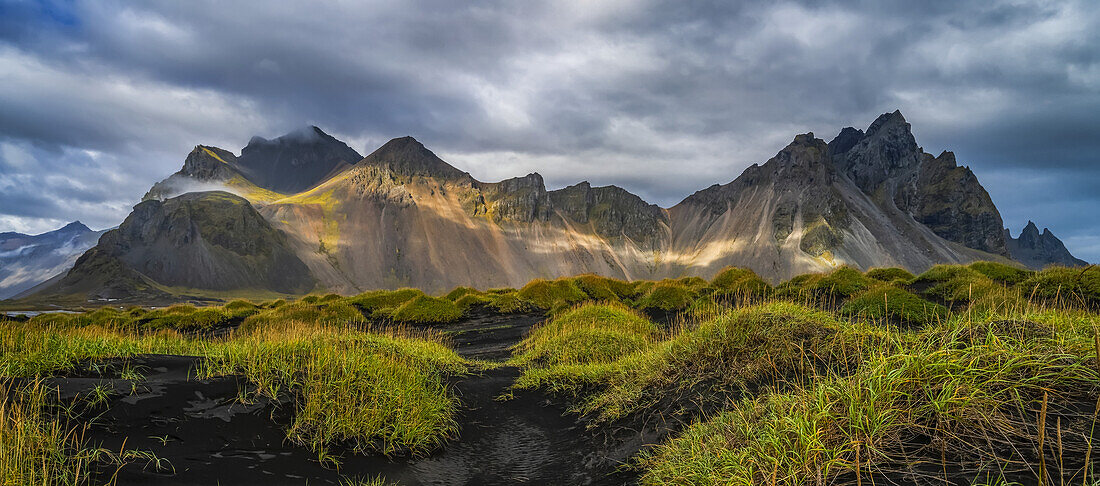 Stokknes, a Vestrahorn, Southeast Iceland; Iceland