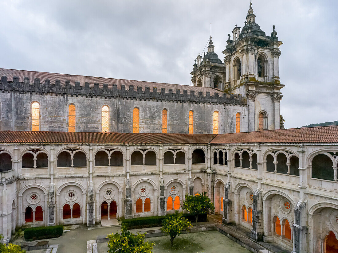 Das Alcobaca-Kloster; Alcobaca, Portugal