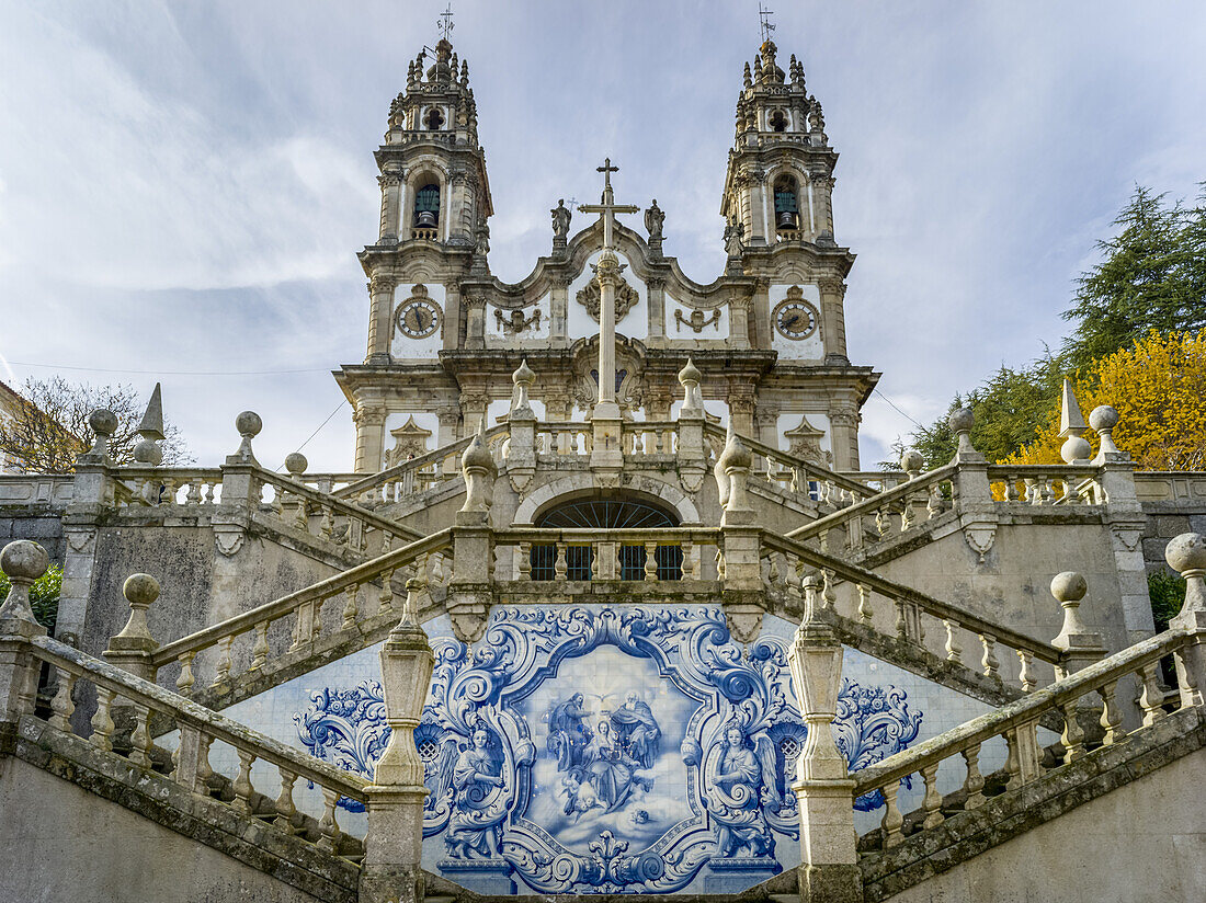 Heiligtum Unserer Lieben Frau von den Heilmitteln; Gemeinde Lamego, Bezirk Viseu, Portugal.
