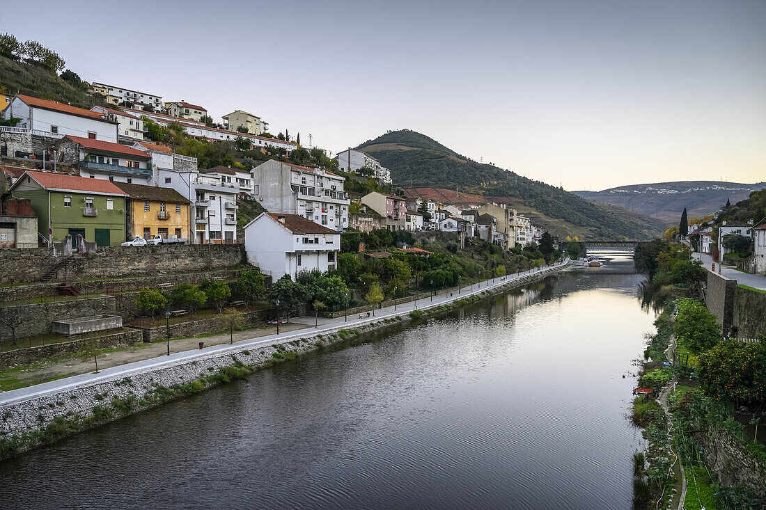 Douro River, Douro Valley, Northern Portugal; Pinhao, Viseu District, Portugal