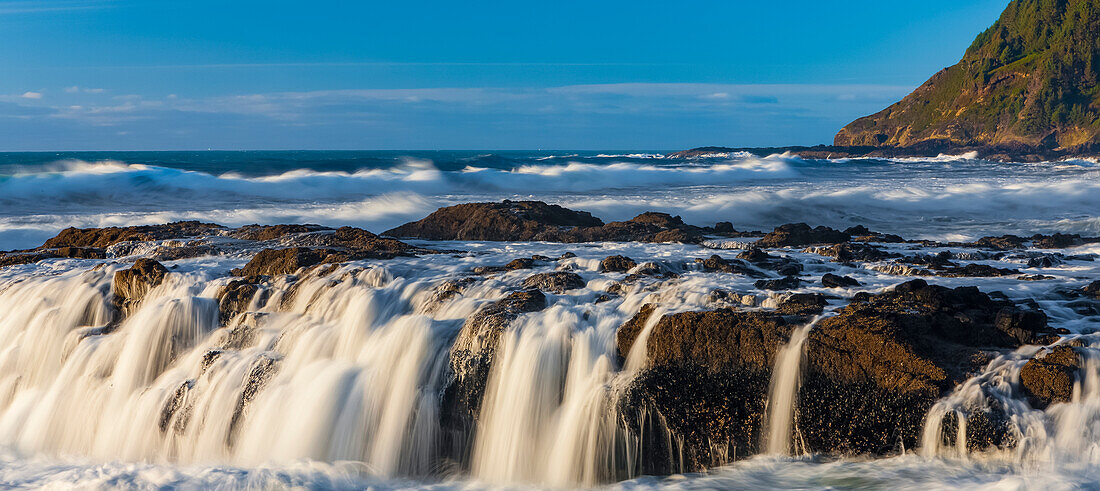 Thor's Well, Cape Perpetua Scenic Area; Oregon, United States of America