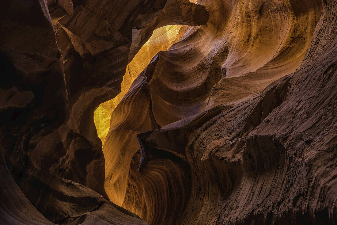 Slot Canyon known as Canyon X, near Page; Arizona, United States of America