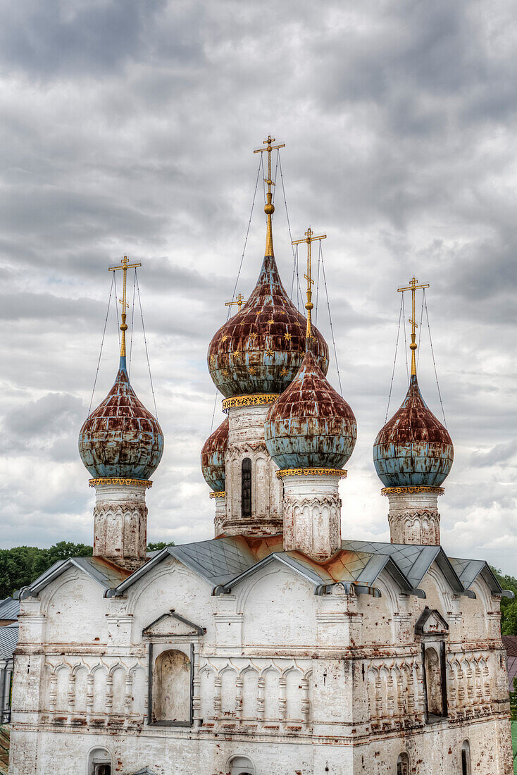 Kirche unseres Erlösers auf dem Marktplatz, Goldener Ring; Rostow Welikij, Gebiet Jaroslawl, Russland.