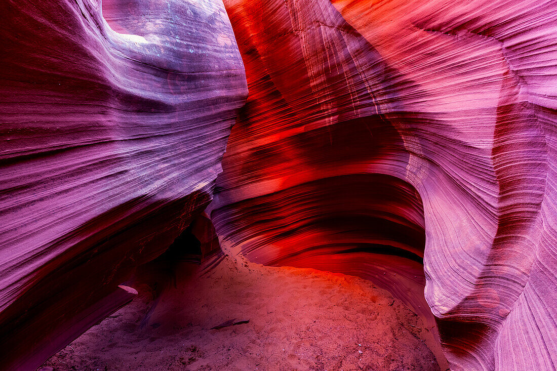 Klapperschlangenschlucht; Arizona, Vereinigte Staaten von Amerika