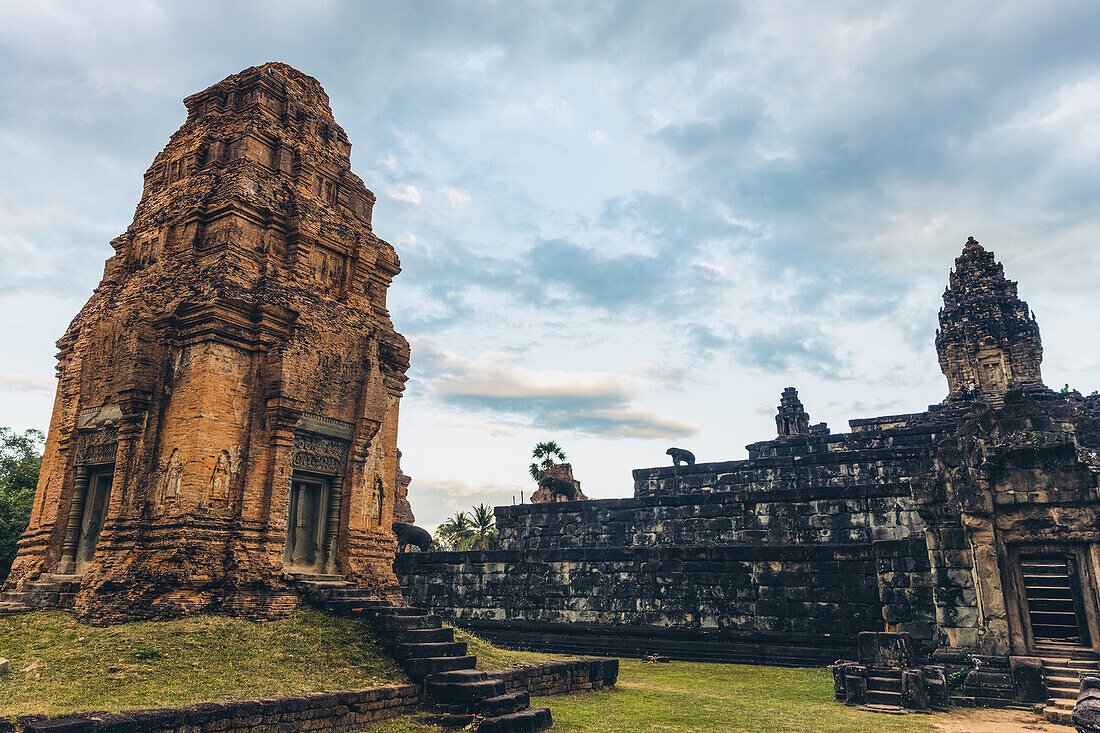 Bayon-Tempel im Angkor Wat-Komplex; Siem Reap, Siem Reap, Kambodscha.